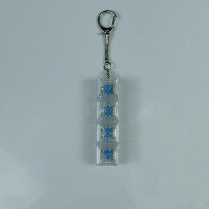 PC4-Key Mechanical Keyboard Fidget Keychain